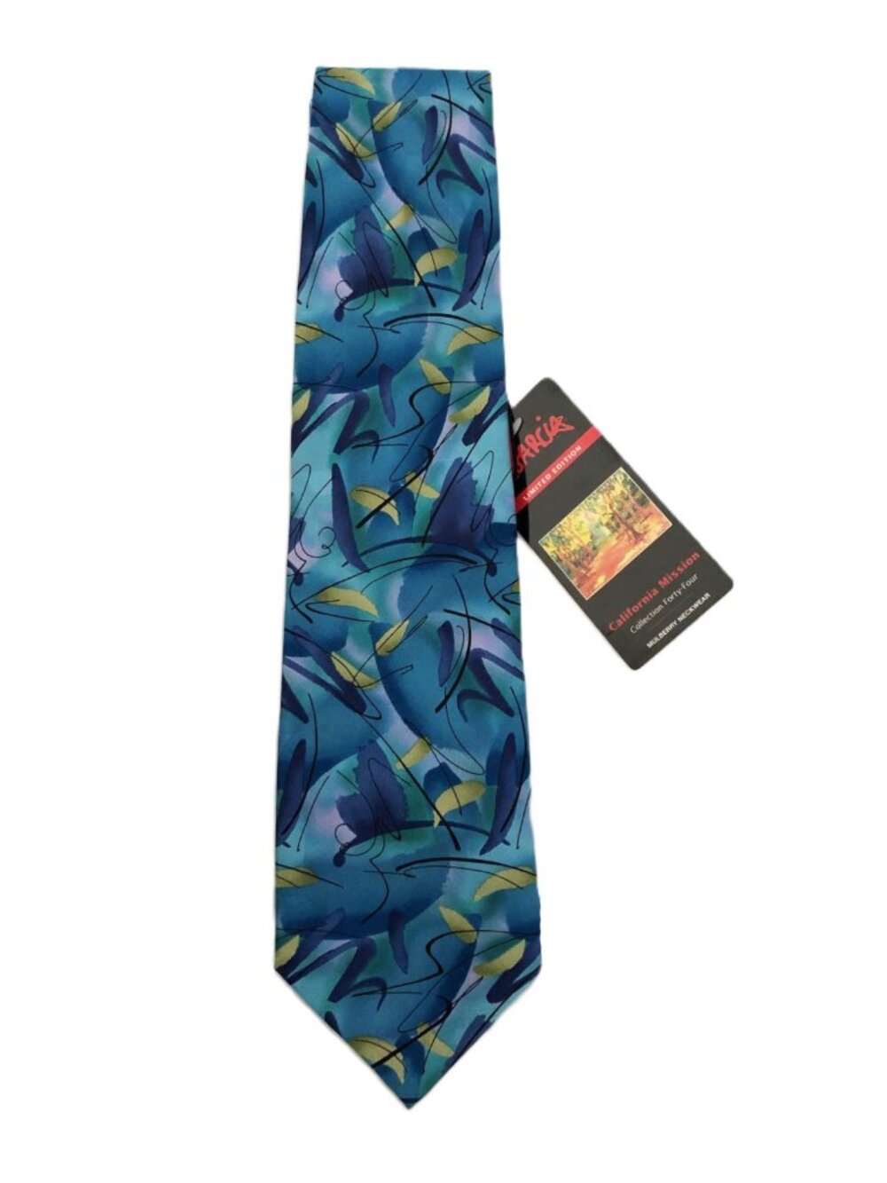 Jerry Garcia Limited Edition Silk Tie NWT California Mission Collection 44